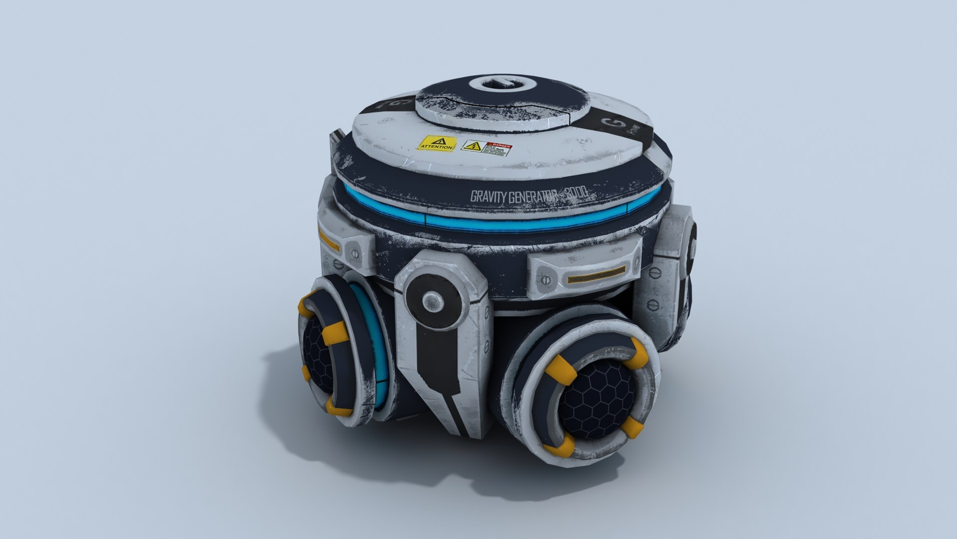 3D Model Gravity Generator - TurboSquid 2308054