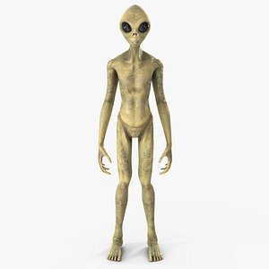 Standing Humanoid Alien