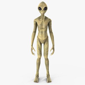 Standing Humanoid Alien