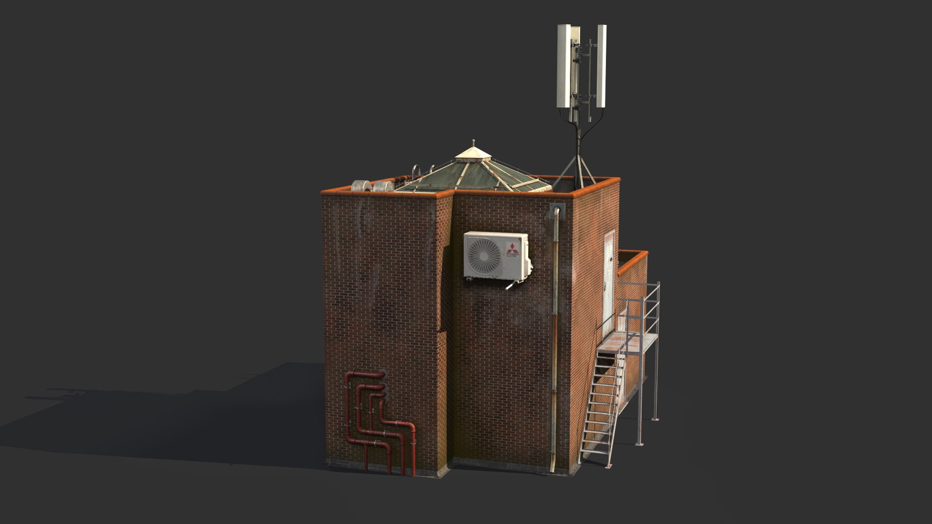 RooftopBuildingMAX 3D Model - TurboSquid 1981613