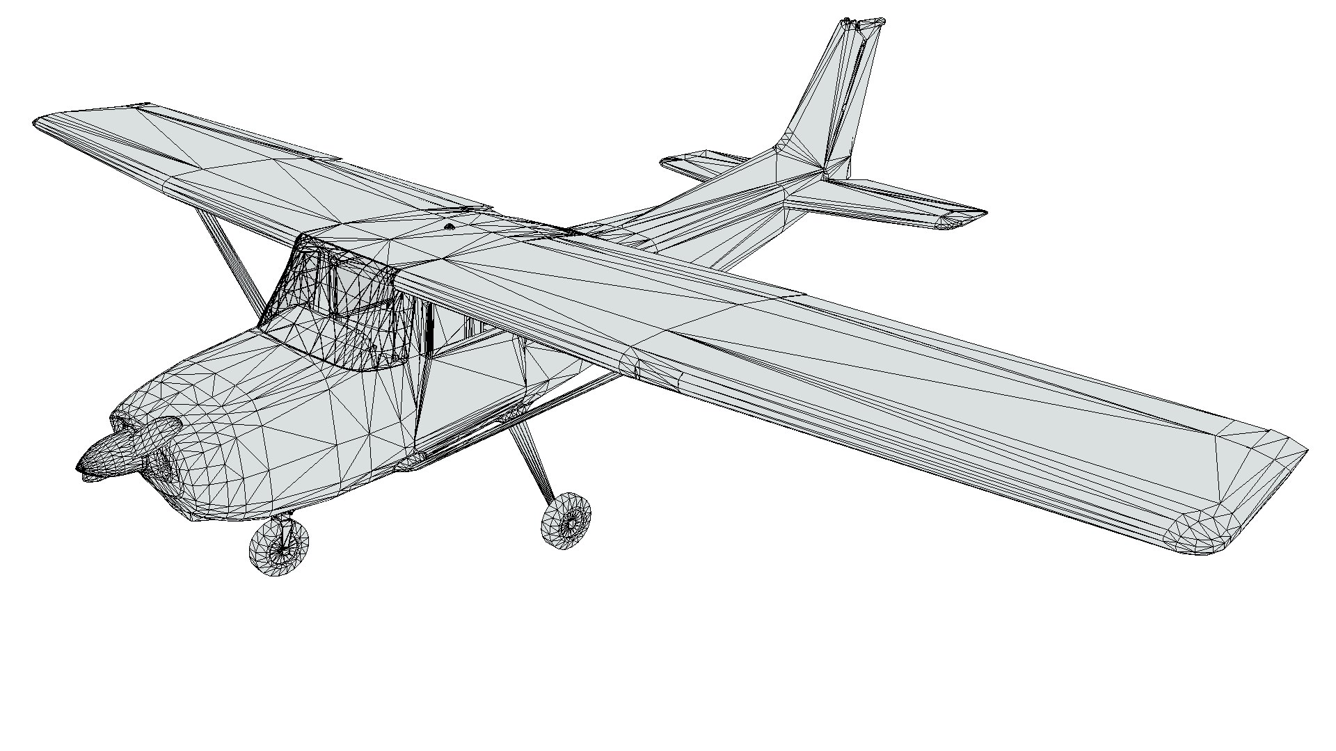 Light Airplane 3D Model - TurboSquid 2096182