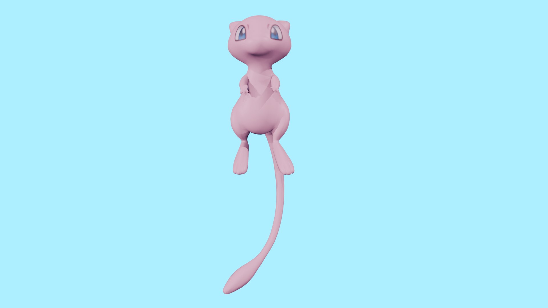 3D POKEMON Mew Animated Game Already Model - TurboSquid 2358416
