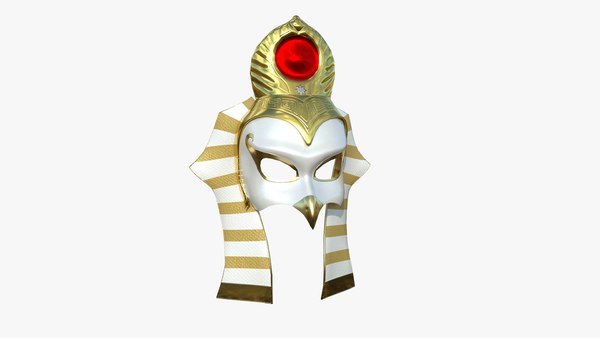 3D Ra Mask A08 - Egyptian Gods Character Clothing model