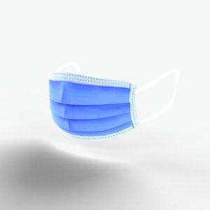 3D Game mask low poly