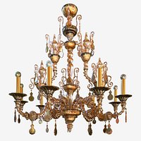 chandelier  Barovier&Toso Taif 5350/09