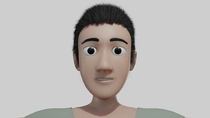 3D model Man cartoon stylized