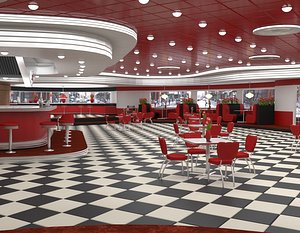 restaurant kingsman movie 3D