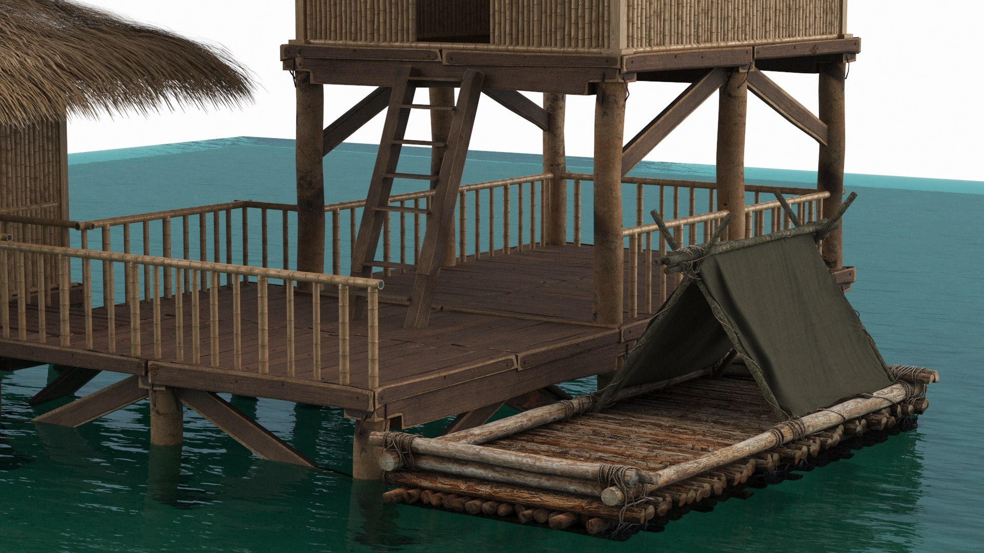 3D Overwater Bamboo Huts with Connecting Deck and Raft https://p.turbosquid.com/ts-thumb/cg/QoaS4P/D7/overwater_bamboo_huts_with_connecting_deck_and_raft_005/jpg/1759314377/1920x1080/fit_q87/aa918c732d14f4caa275c7aefaecab7028e225f7/overwater_bamboo_huts_with_connecting_deck_and_raft_005.jpg