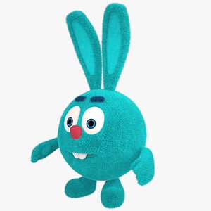 3d model rabbit toy