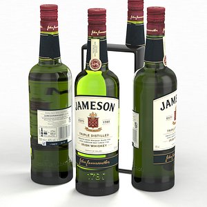 3D model Jameson Irish Whiskey 700ml 2022