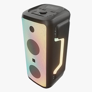 Modern Wireless RGB Speaker 1 3D model