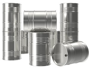 Fine silver barrel 3D