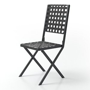 Garden Metal Chair 3D model