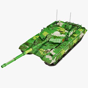 chinese tank 2 3d model
