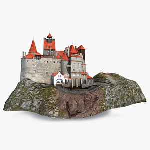 3D Bran Castle Draculas Castle