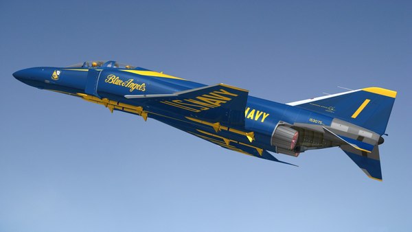 F4J ファントム II ブルーエンジェルス3Dモデル - TurboSquid F4J ファントム II ブルーエンジェルス3Dモデル - TurboSquid