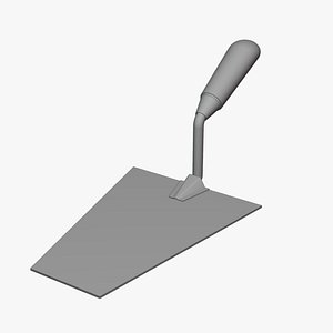 Trowel - Geometry Only No Textures No Materials
