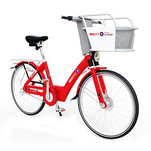 3D red bike cincinnati