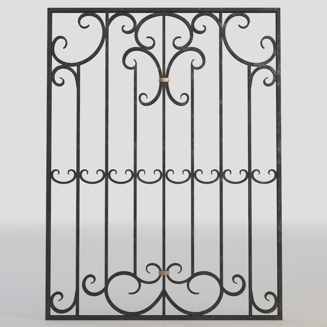 3d Windows Bars Model