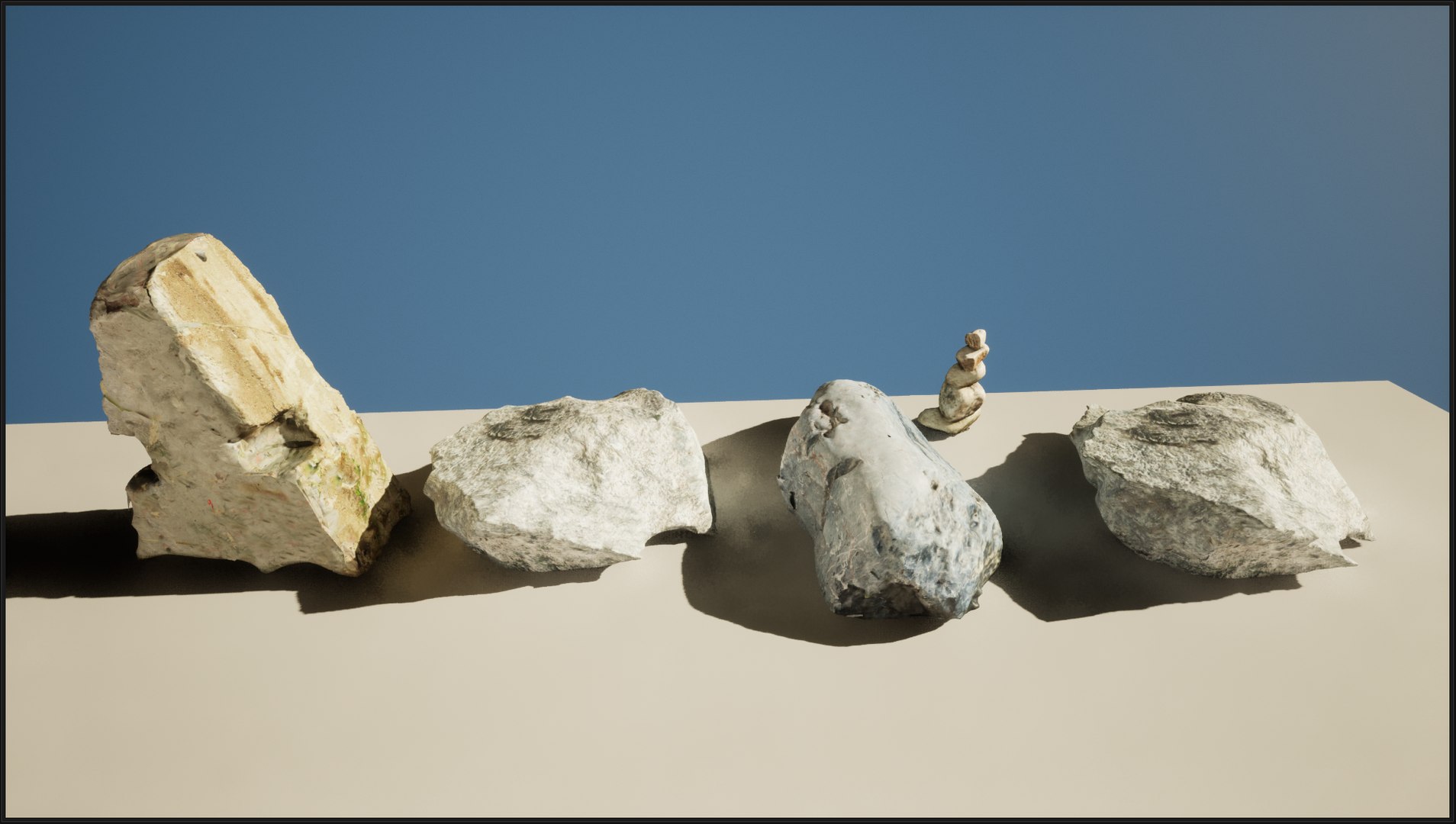 3D model Realistic Rocks Collection Scanned from Nature - TurboSquid ...
