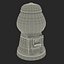 bubble gum machine modeled max