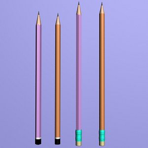 pen pencil 3d model