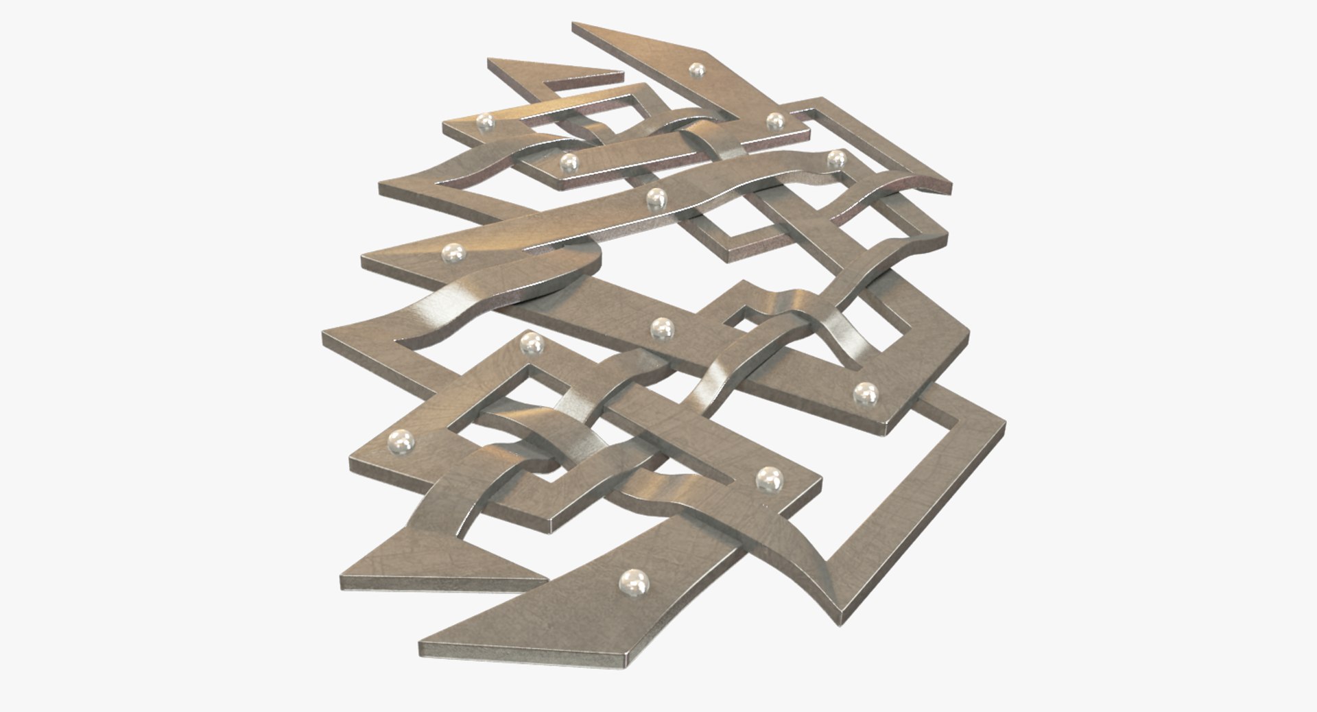 Metal Pattern 3D Model - TurboSquid 1276174