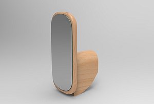 3D Rory Table Mirror model