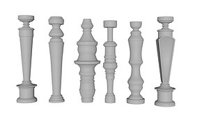 3D concrete3D Concrete Railing Showcase balustrade