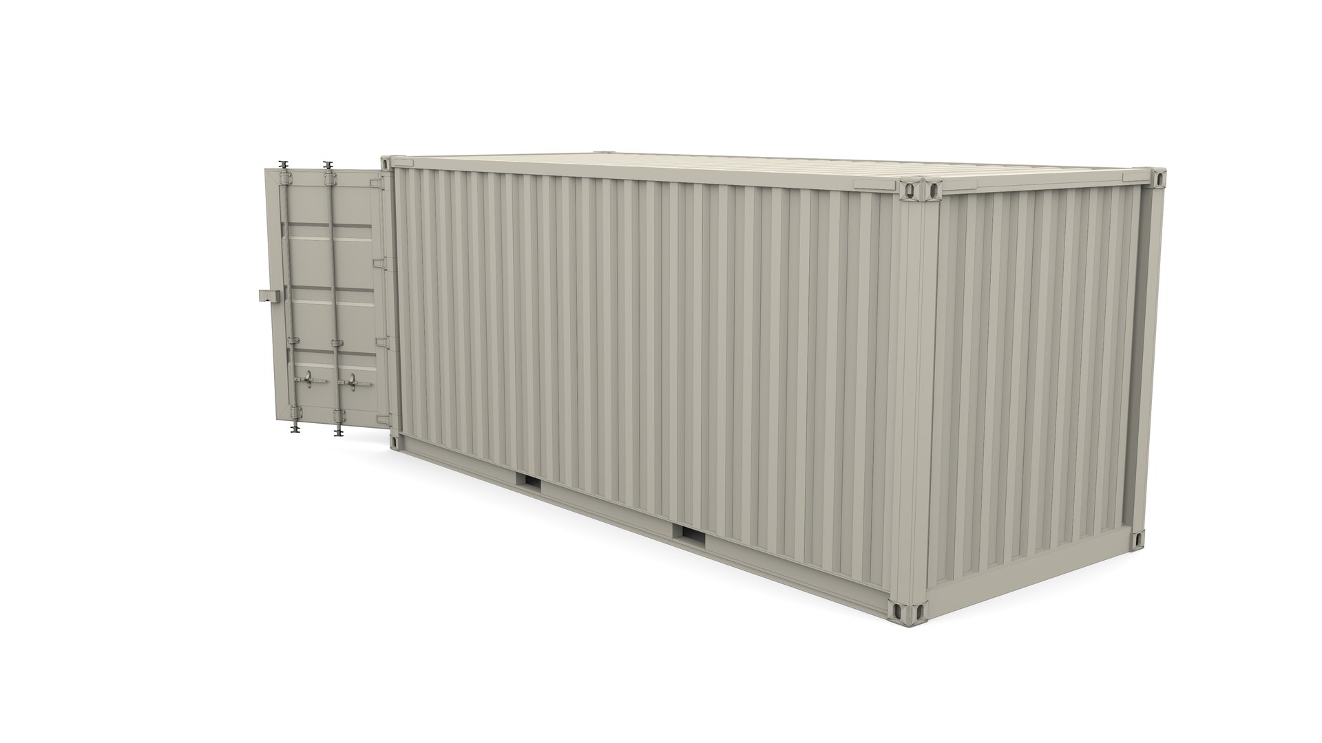 3D 20ft Shipping Container NYK Logistics v1 - TurboSquid 1773021