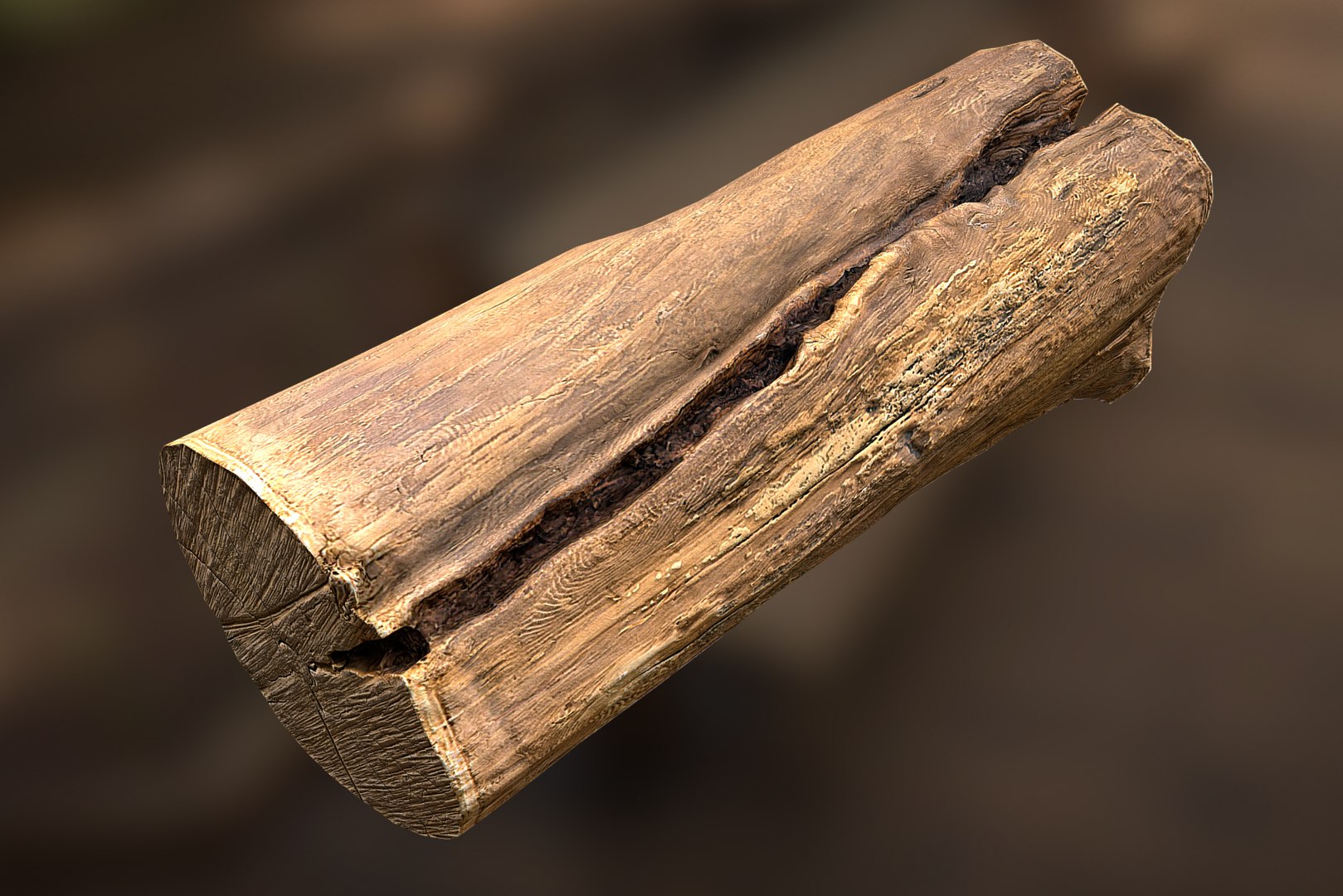 3D Log Photoscanned Object Model - TurboSquid 1279893