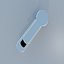 Grifo de cocina moderno de cuello de cisne - Grifo cromado de arco alto Modelo 3D Modelo 3D de baja poli