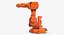 3D industrial robot arm abb
