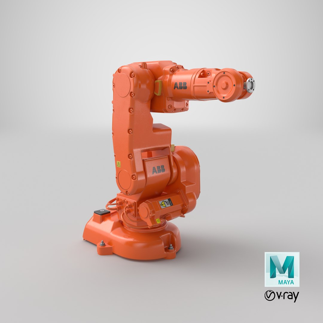 3D industrial robot arm abb - TurboSquid 1406963