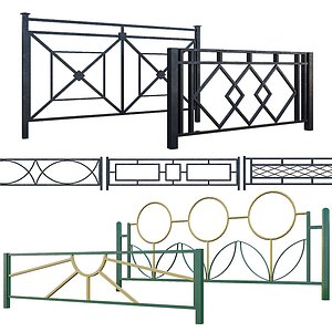 3D fence model