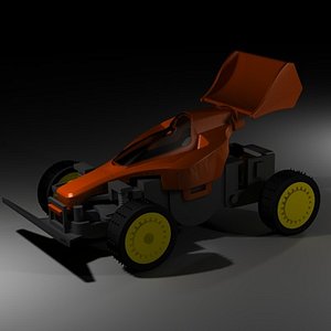 animation race car 3d 3ds