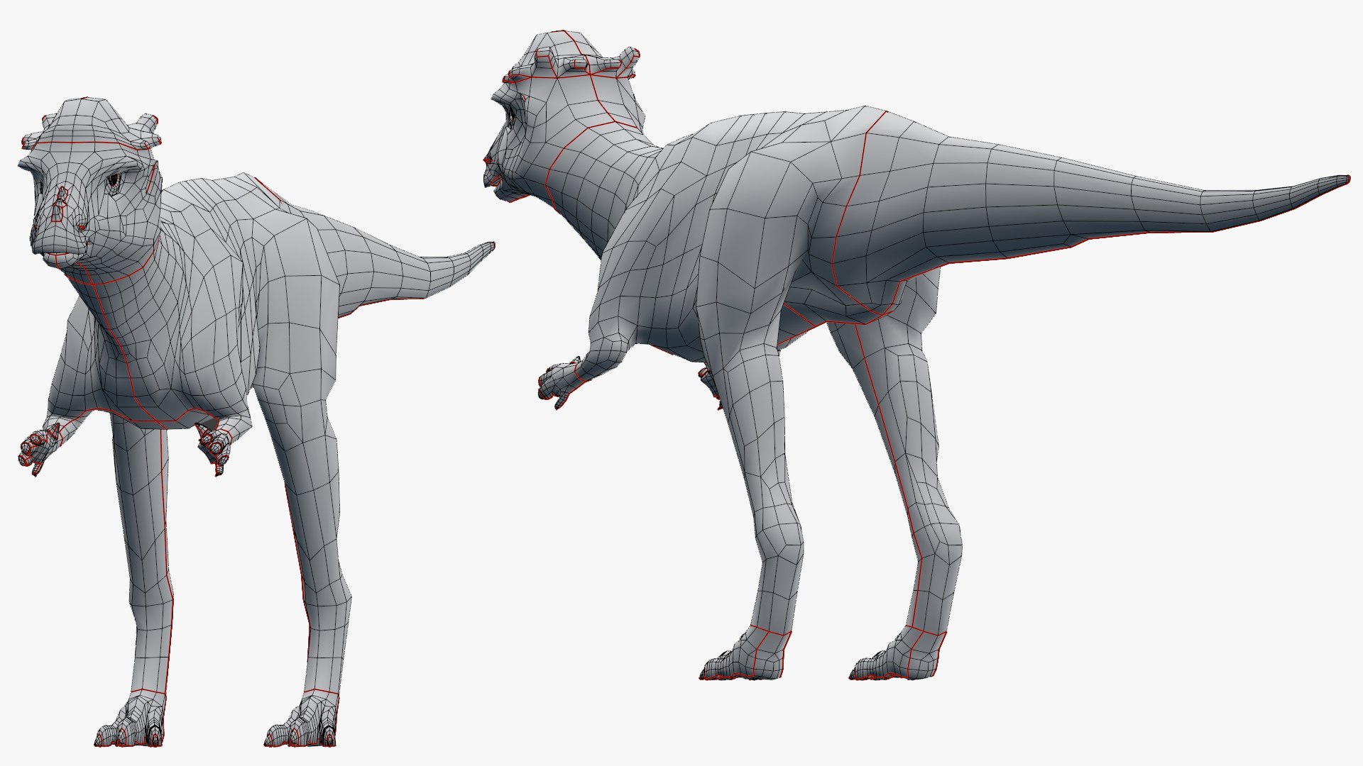 3D Pachycephalosaurus Model - TurboSquid 1540118