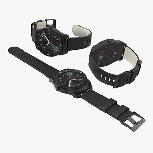 LG G Watch R 3D Models Set