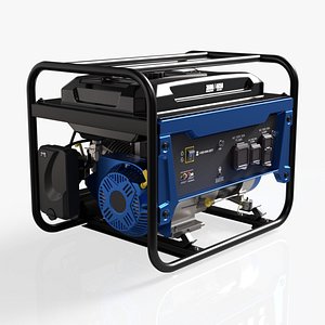 Westinghouse Generator Low-poly Westinghouse Generator