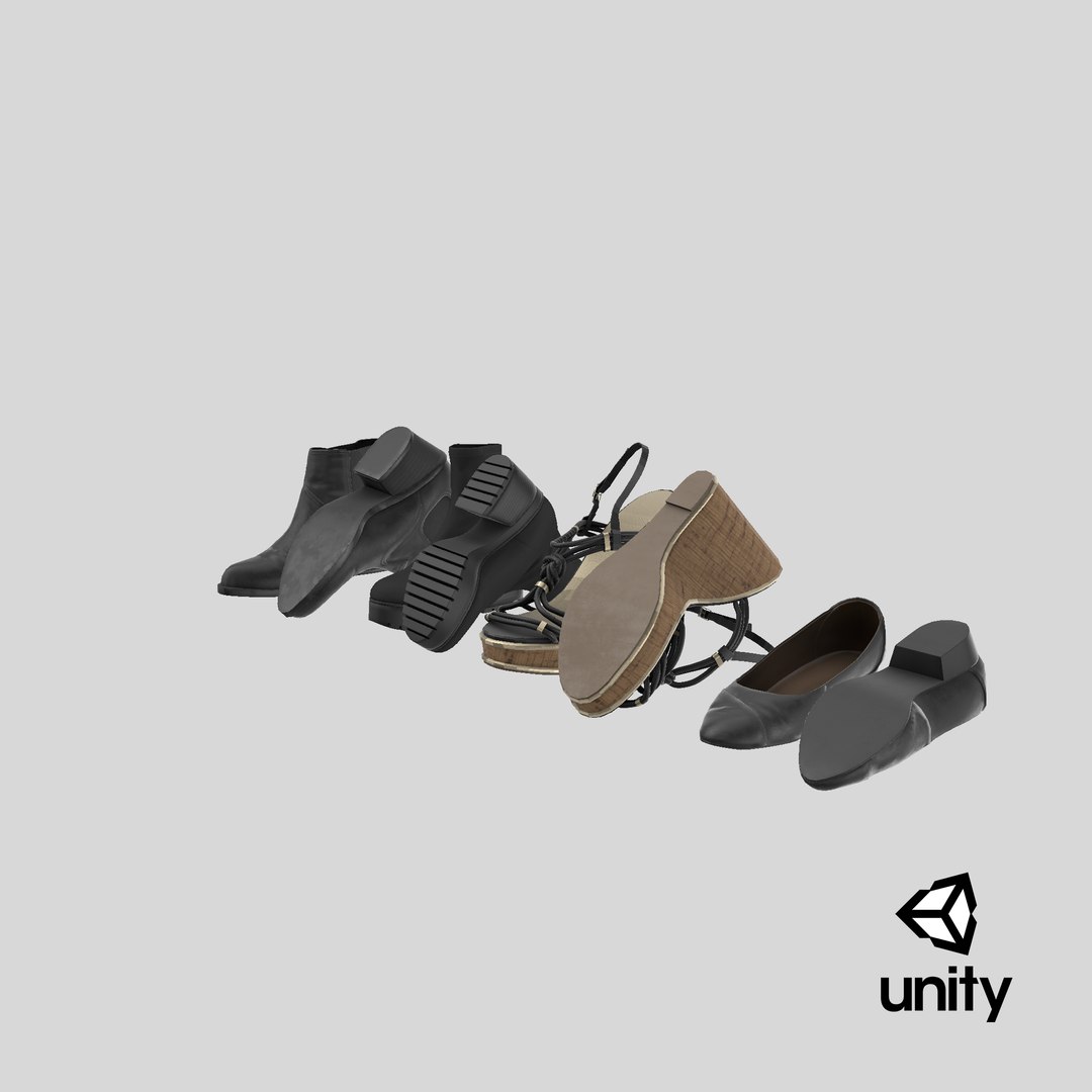 realistic heels collections 3D https://p.turbosquid.com/ts-thumb/ch/bLsmwF/YB/stemcell_unity_render/png/1650221147/1920x1080/fit_q87/1420c2f6fbd103fc31cbe5296b4cdf583fda2537/stemcell_unity_render.jpg