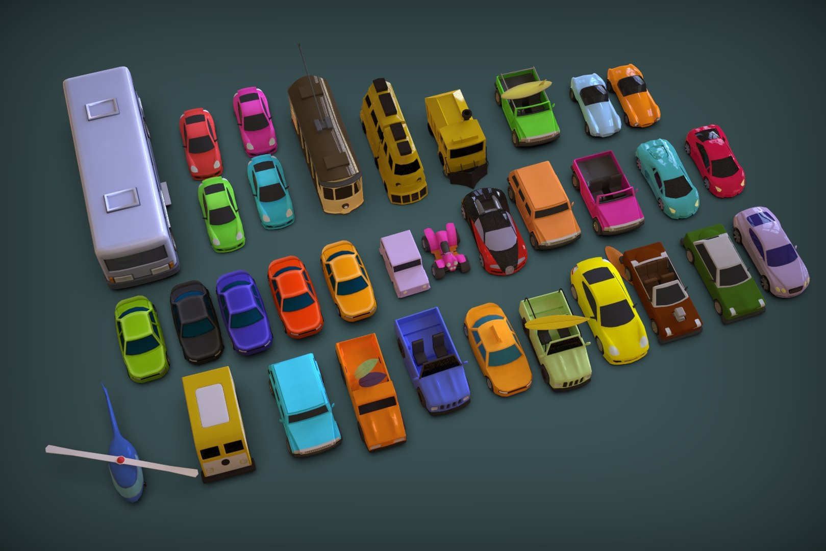 Cars 3D Model - TurboSquid 1425276