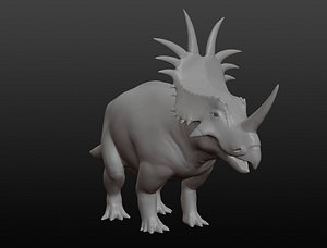 3D Styracosaurus model