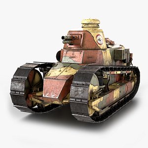 Renault FT17 Light Tank 3D model
