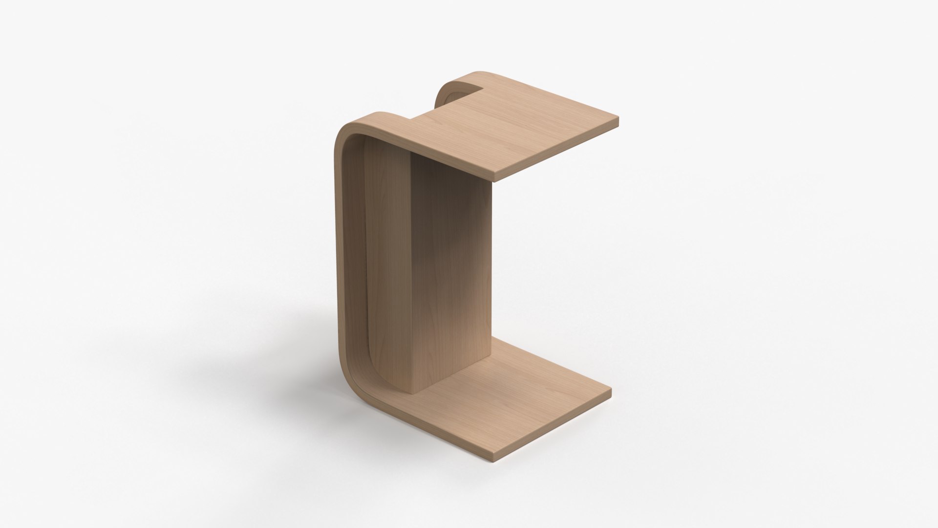 C Side Table Design 3D Model - TurboSquid 2253295
