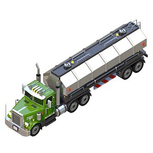 American Trailer Tank Model 3D model