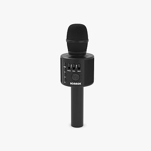 Micrófono inalámbrico Bluetooth para Karaoke Modelo 3D $24 - .3ds .blend  .c4d .fbx .max .ma .lxo .obj - Free3D