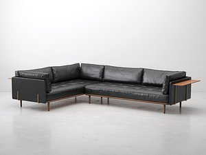 utility corner sofa 3D