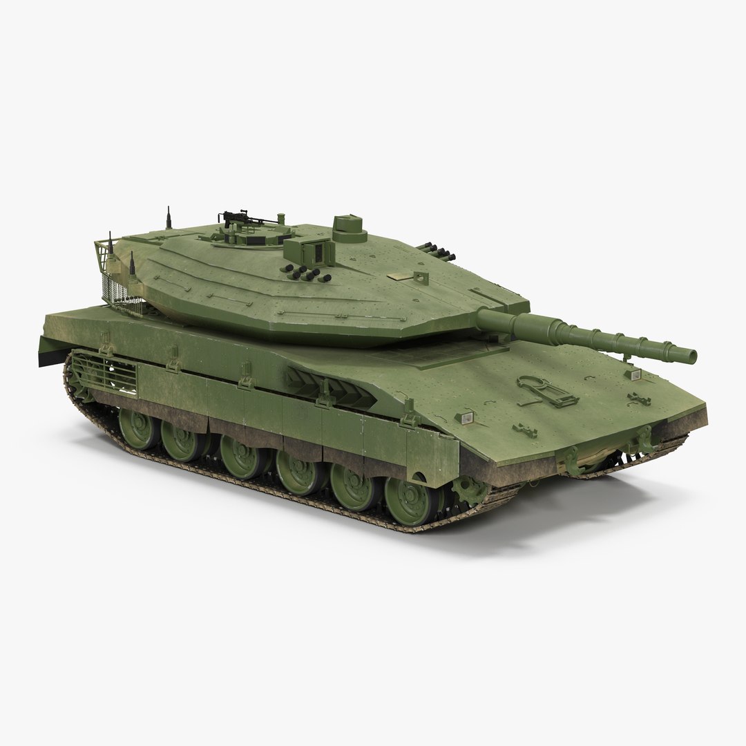 Merkava Mk IV 3D Model 3D model preview