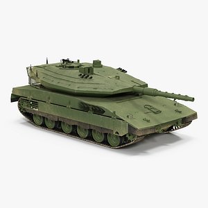 Merkava Mk IV 3D Model