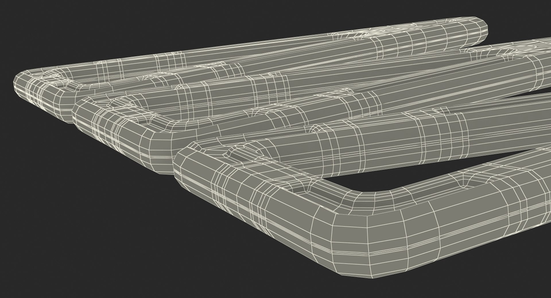 Magnetic designer stretched triangles 3D - TurboSquid 1337515